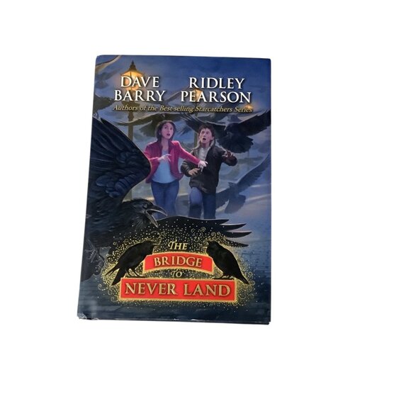 The Bridge To Never Land By Dave Barry & Ridley Pearson First Edition Hardcover - Picture 1 of 16